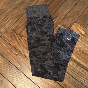 Gymshark camo seamless legging Size Small